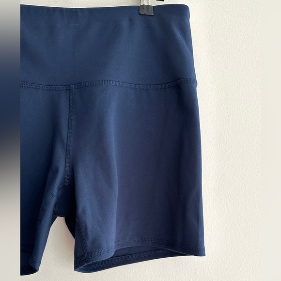 RBX Navy Blue Spandex Bike Shorts, 4” Inseam Workout Shorts, Size Large - Picture 4 of 15